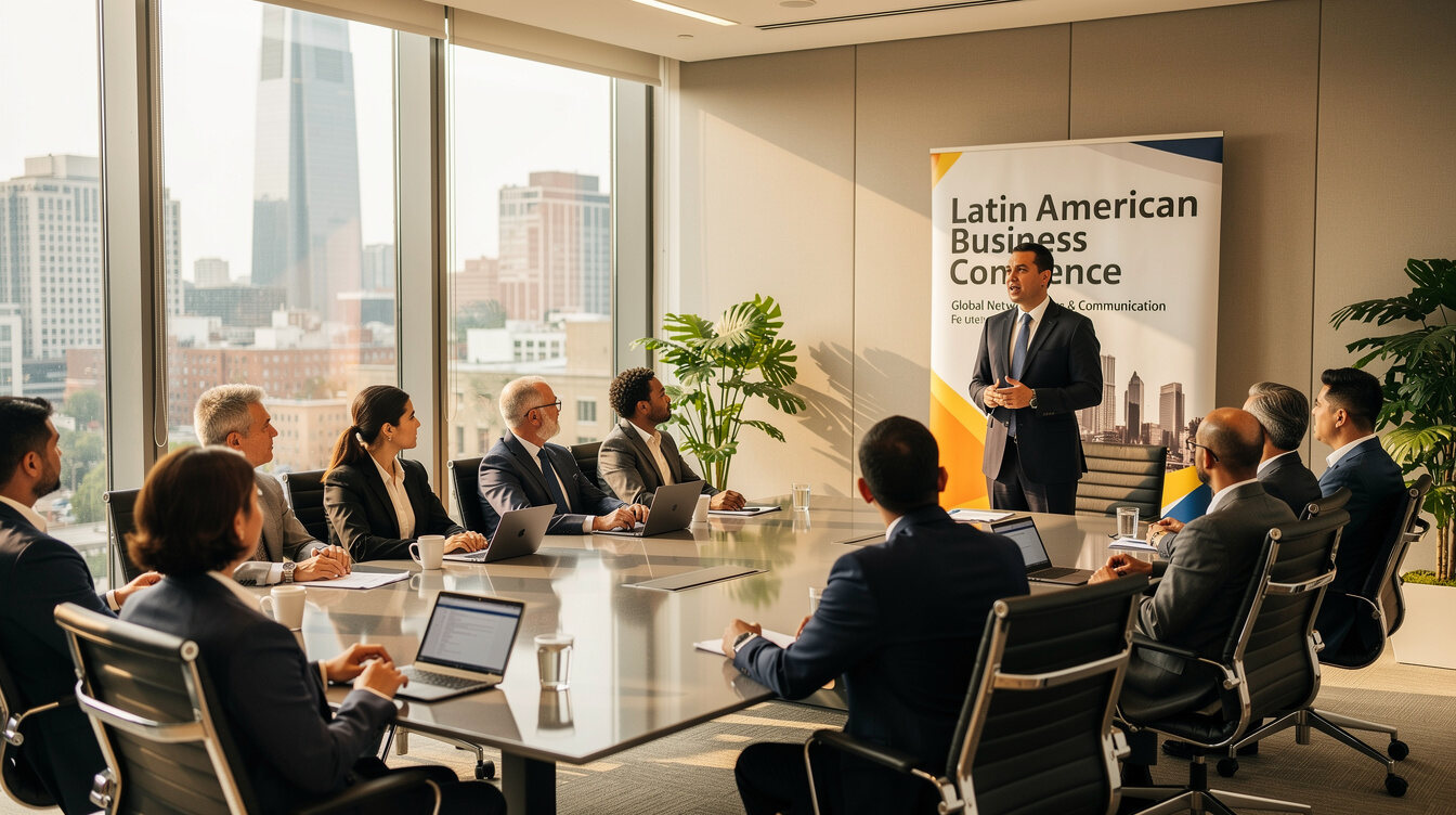 diverse team in meeting room